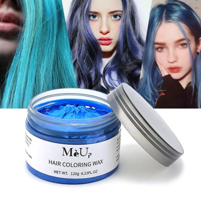 China Organic Hair Dye Washable High Quality Natural Lightness Organnic Private Label Temporary Hair Color Cream Wax for sale