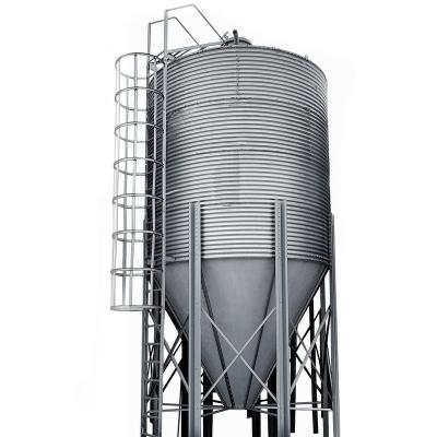 China Building material stores galvanized sheet flour silo for animal feed/poultry house grain rice silo from ZHMIT for sale