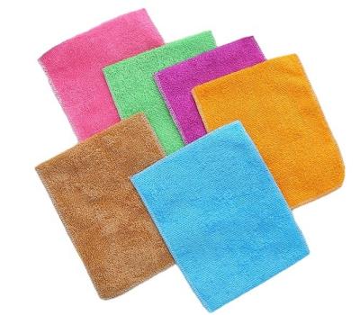 China Manufacturer Direct Selling Thick Fiber Kitchen Washing Dish Towels Cleaning Cloths Bamboo Bamboo Dishtowels Hypoallergenic for sale