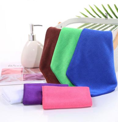 China Factory Custom Super Absorbent Microfiber Cleaning Cloth Car Towel Kitchen Cleaning Towel Hypoallergenic for sale