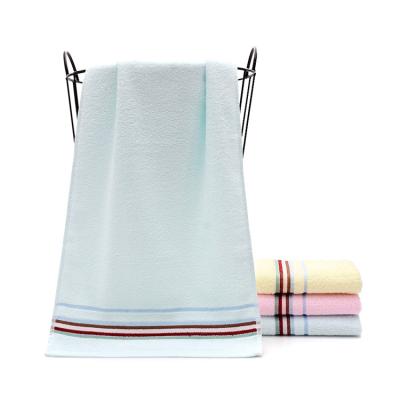 China Antimicrobial Cotton Towel Good Quality Household Adult Breathable Soft 100% Cotton Face Towels for sale