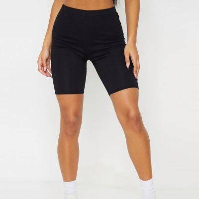 China All-match Waist Quick Dry Breathable High Running Yoga Shorts Hot Selling Tight Sports Shorts Gym Biker Women Shorts for sale