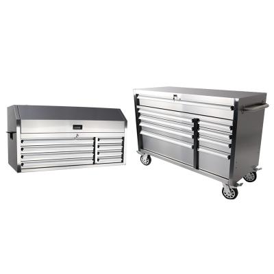 China 64in High Combined Tool Cabinet Tool Chest Garage Tool Cabinet Steel Workshop WMTB-522264-S1 for sale