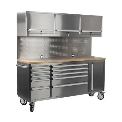 China Ball Bearing Slides Heavy Duty Industrial Tool Cabinet With Drawers And Bins for sale