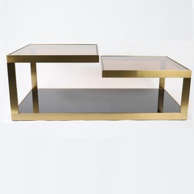 China 2020 design coffee table modern creative luxury gold coffee table modern coffee table for living room for sale