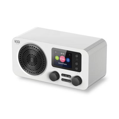 China Plastic 2.4 Inch TFT Color Internet Wifi Radio With DAB/FM/BT/USB Playback For Indoor for sale