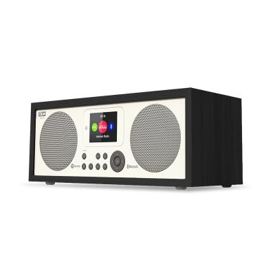 China Wooden 2.4 TFT Color WIFI RADIO With DAB Radio &FM Radio &USB &BT Functions for sale