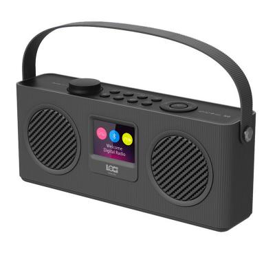 China PORTABLE Stereo Wireless Speaker With DAB Radio TFT Color Display for sale