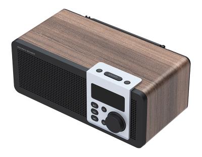 China Wooden Wooden Speaker With USB &TF Card &FM Radio &Clock &Alarm Function for sale