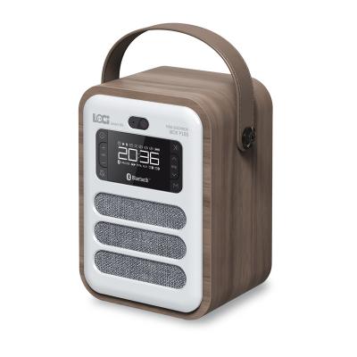 China Wooden Portable BT Speaker With FM / USB And SD Playback Radio for sale