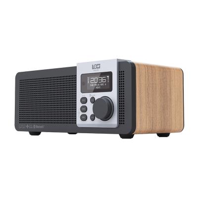 China Wireless BT wireless speaker with alarm clock /USB and TF card music playback/FM radio for sale