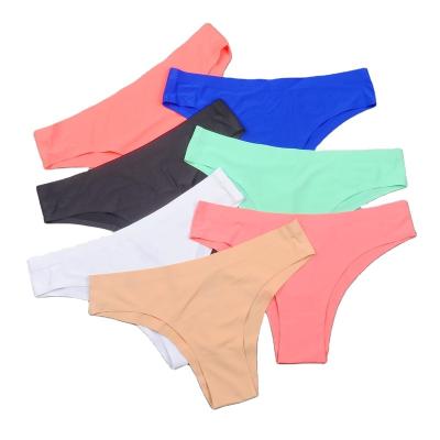 China South American Women's Summer Funng Lift Hip Thong Underwear G-String Thong Lingerie Antibacterial Comfortable Sexy Wide Seamless Panties For Women/ for sale