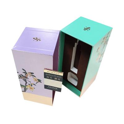 China Recyclable Cosmetic Packaging Box Customized Isolation Packaging Cream Cosmetic Box Skin Care Set Box Makeup Beauty Box for sale