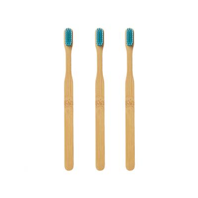 China Bamboo Toothbrush Soft Nylon Bristle Bamboo Toothbrush Individually Wrapped Eco-Friendly Bamboo Toothbrush Holder for sale