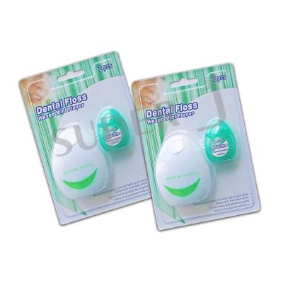 China Teeth Clean Custom Color Disposable Dental Floss for sale