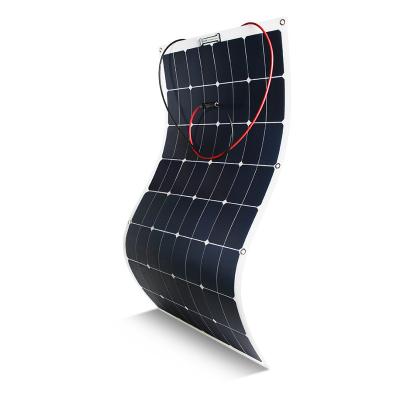 China sunpower solar panel 100W solar panel solar charging flexible roof 549.9*529.8*2mm for sale