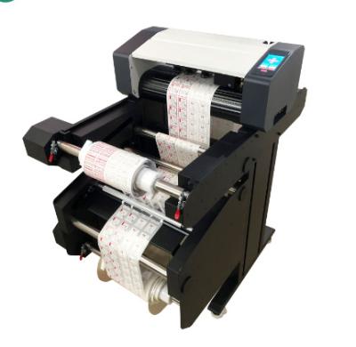 China food & Beverage Plant Bascocut Label Plotter Machine Die Cutting Roll For Rolling Sticker Label Cutter for sale