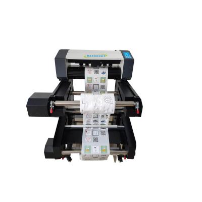 China Retail Automatic Roll To Roll Label Cutter A3 Size Digital Die Cutting Plotter For Label Making for sale