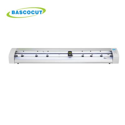 China Bascocut vinyl cut sticker cut vinyl cutter plotter 1.6m with camera cutter plotter for sale