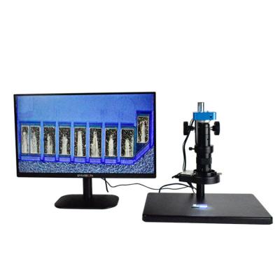 China Aluminum Alloy Industrial Microscope Industrial Camera Microscope Visual Focusing Camera for sale