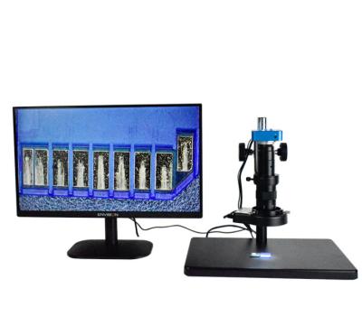 China Metallurgical Microscope Aluminum Alloy Industrial PCD Checking Computer Vision Microscope for sale