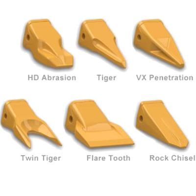 China Excavator parts bucket tooth  high strength stiff  TEETH Removable Steel Tooth For  Excavator for sale