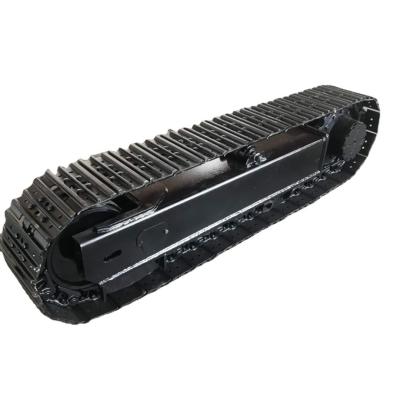 China Factory Customized Steel  Rubber track Chassis from 0.5to 120t steel undercarriage for excavator for sale