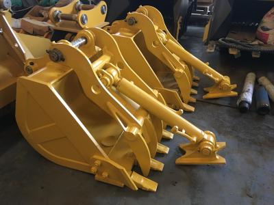 China Customized Hydraulic Excavator Thumb Attachment Q355B Construction Machinery Parts for sale