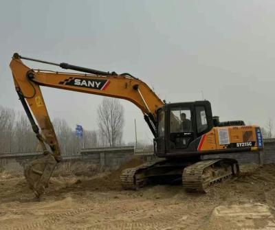 China Used Sany SY215-9 Crawler Excavator Heavy Duty Construction Equipment Reliable Second-hand Machinery for sale