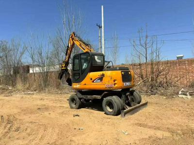 China Used Excavator Grapple 8 Ton Operating Weight 0.3 m3 Bucket Capacity Heavy-Duty Material Handling for sale