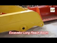 Q355B Q690 Excavator Long Reach Boom Customized Excavator Extension Arm