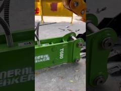 Double Locking Quick Coupler Hitch Hydraulic Excavator Bucket Quick Coupler