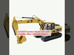 Cat320dl Excavator Model 1/50 Scale | Caterpillar Alloy Collectible Replica