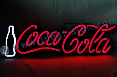 China Tipo exterior da coca-cola do sinal de néon do diodo emissor de luz à venda