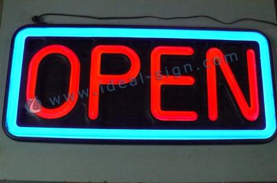 China Open Led Neon Sign for sale