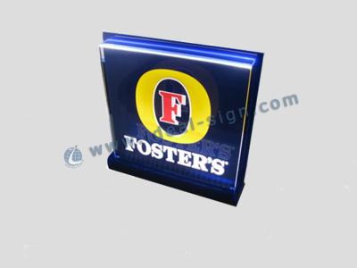 China Foster's LED Backlit Sign / Coffee House Acrylic Led Lightbox Signs for sale