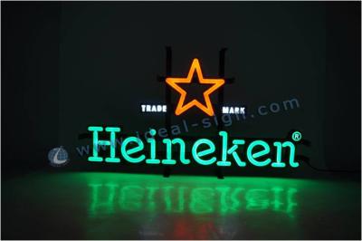 Cina Insegna al neon molle della birra LED di Heineken per il distributore all'ingrosso di Antivari in vendita