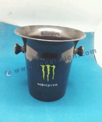 China Waterproof PS Plastic 3.5L Personalized Ice Bucket Custom Color for sale