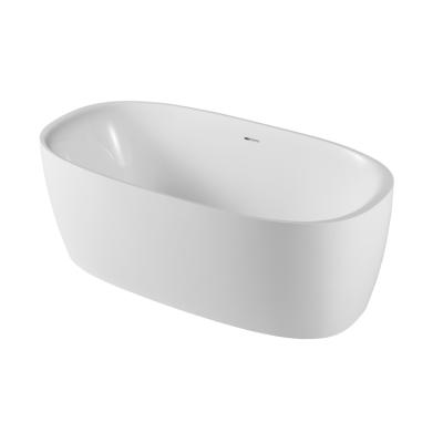 China Eco-friendly European Style Human Mechanics Designs 100% Acrylic Free Standing Body Reinforcement Bathtub for sale