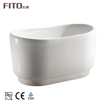 China China Free Manufacture 1.2M Size Sitting Adult Pure Acrylic Bathtub for sale