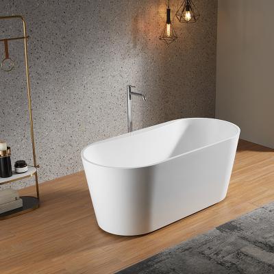 China Customized Professional White Acrylic Freestanding Bathroom Bathtub Eco - Friendly for sale