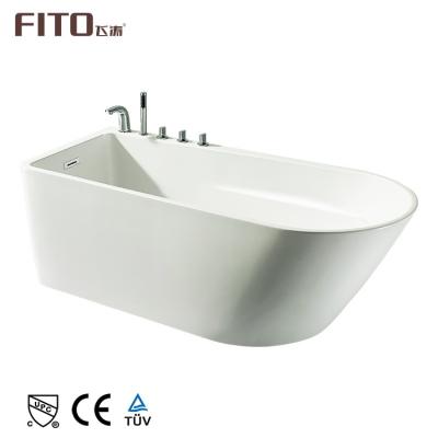 China High Selling Free Hot Glossy Acrylic Design Simple Seamless Joint Bathtub for sale