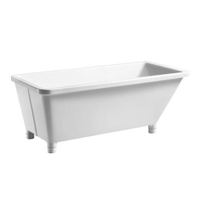 China High Glossy Inside And Outside China Wholesale Cheap Freestanding Tub Claw Foot Bathtub With Four Legs for sale