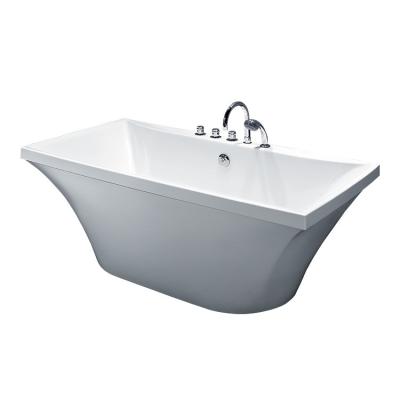 China Modern Design Bathroom Free Standing Bathtub Soaking Tub For Adult for sale