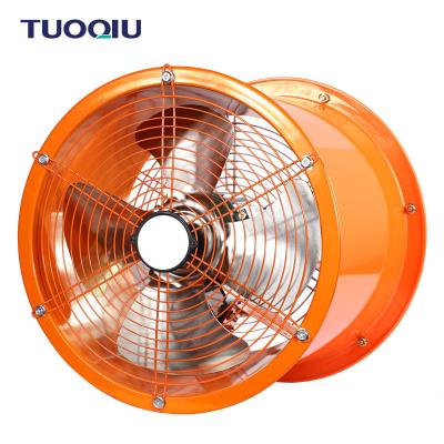 China Wind Saving Power.convenient energy .strong 12 inch cylinder fan high speed warm portable industrial axial fan exhaust ventilator for greenhouse for sale