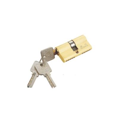 China Modern Hitstay factory high security Convenient and practical cylinder lock brass lock copper material double lock cylinder for sale