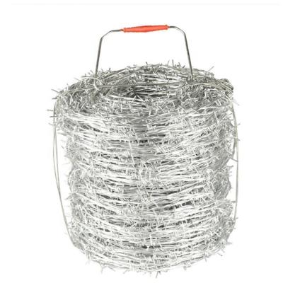 China Corrosion Resistance Traditional Barbed Wire Twisted Barbed Wire for sale