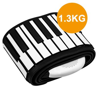 China Waterproof Wholesale Electronic Piano Keyboard Musical Instrument Hand Roll Piano 88 Keys for sale