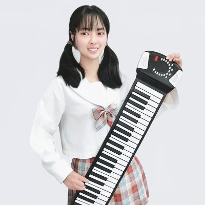 China Waterproof MIDI Keyboard Piano 88 Keys Roll Up Keyboard Electronic Piano for sale