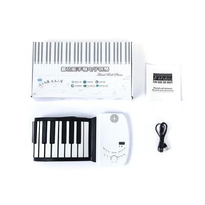 China 88 Key Electric Children's Digital Piano Keyboard Music Toy Portable Folding Flexible Waterproof Waterproof for sale